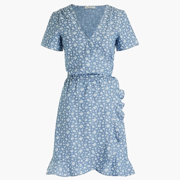 j crew mercantile wrap dress